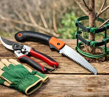 هرس نهال تازه کاشته شده