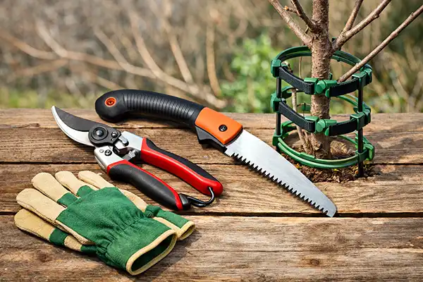 هرس نهال تازه کاشته شده